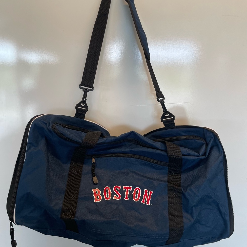 MLB Boston Red Sox Steal Duffel Bag 28'' Officially Licensed Navy